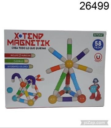 Imagen de X-TEND MAGNETIK 58 PIEZAS 6.26
